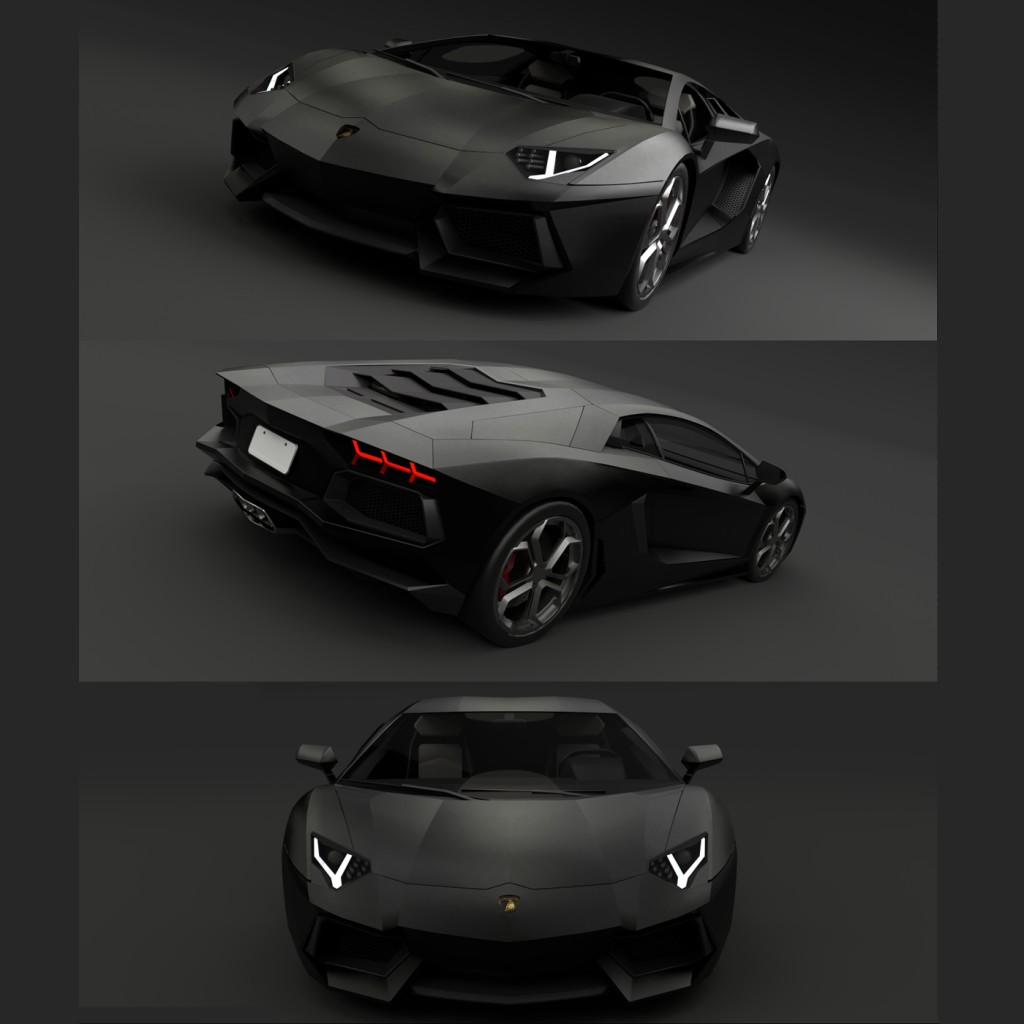 Lamborghini Aventador(For games) preview image 1